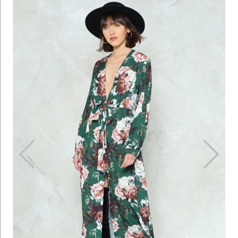 50% off through Friday! Keep Frontin Floral Dress